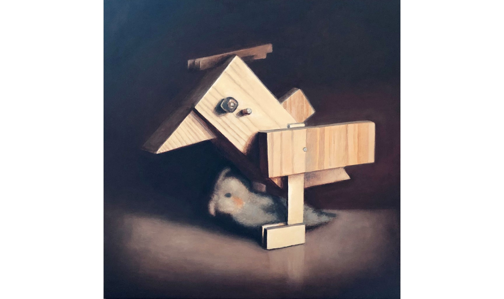 Just the Two of Us 05<br />
33.3×33.3㎝<br />
acrylics on canvas