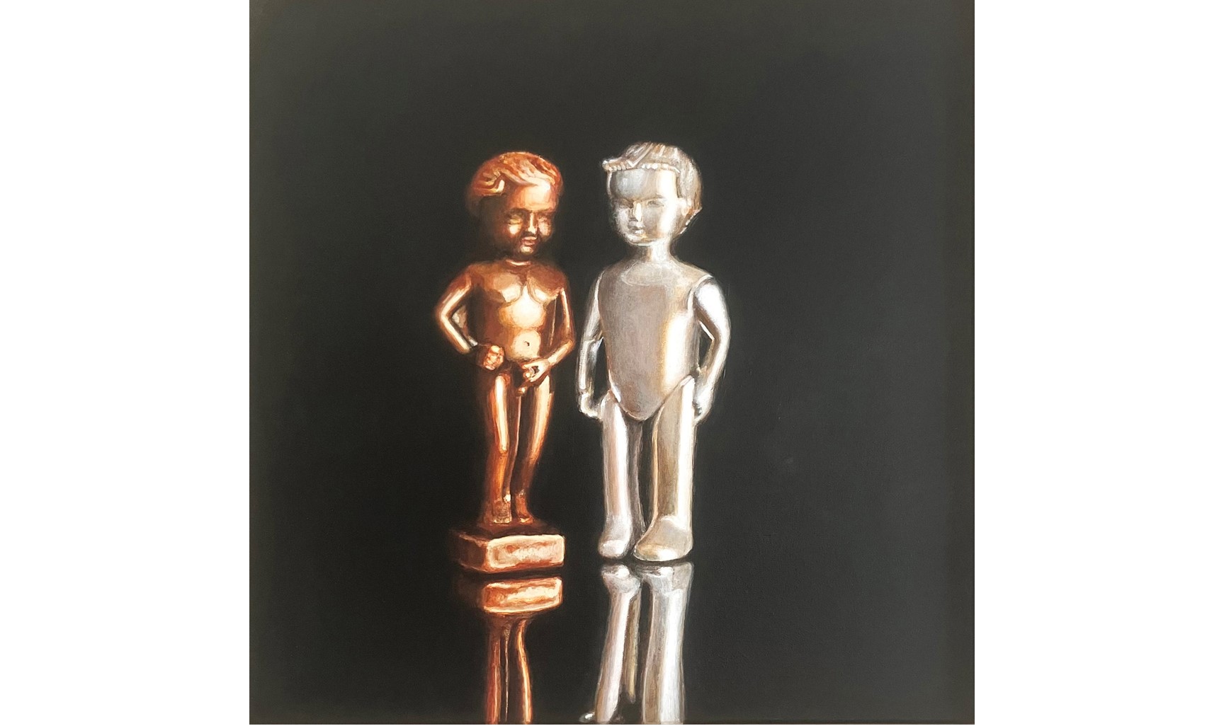 Just the Two of Us 06<br />
33.3×33.3㎝<br />
acrylics on canvas
